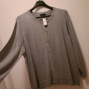 Lane Bryant Cardigan plus size gray